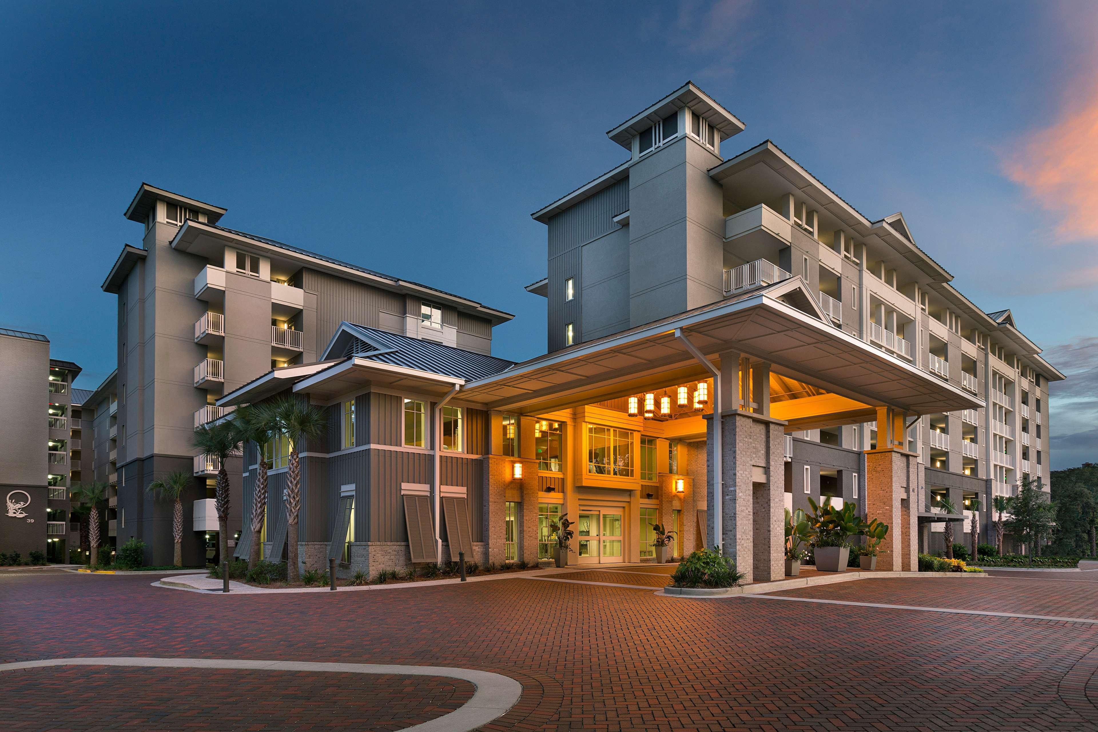Hilton Grand Vacations Club Ocean Oak Resort Hilton Head Хилтон-Хед-Айленд Экстерьер фото