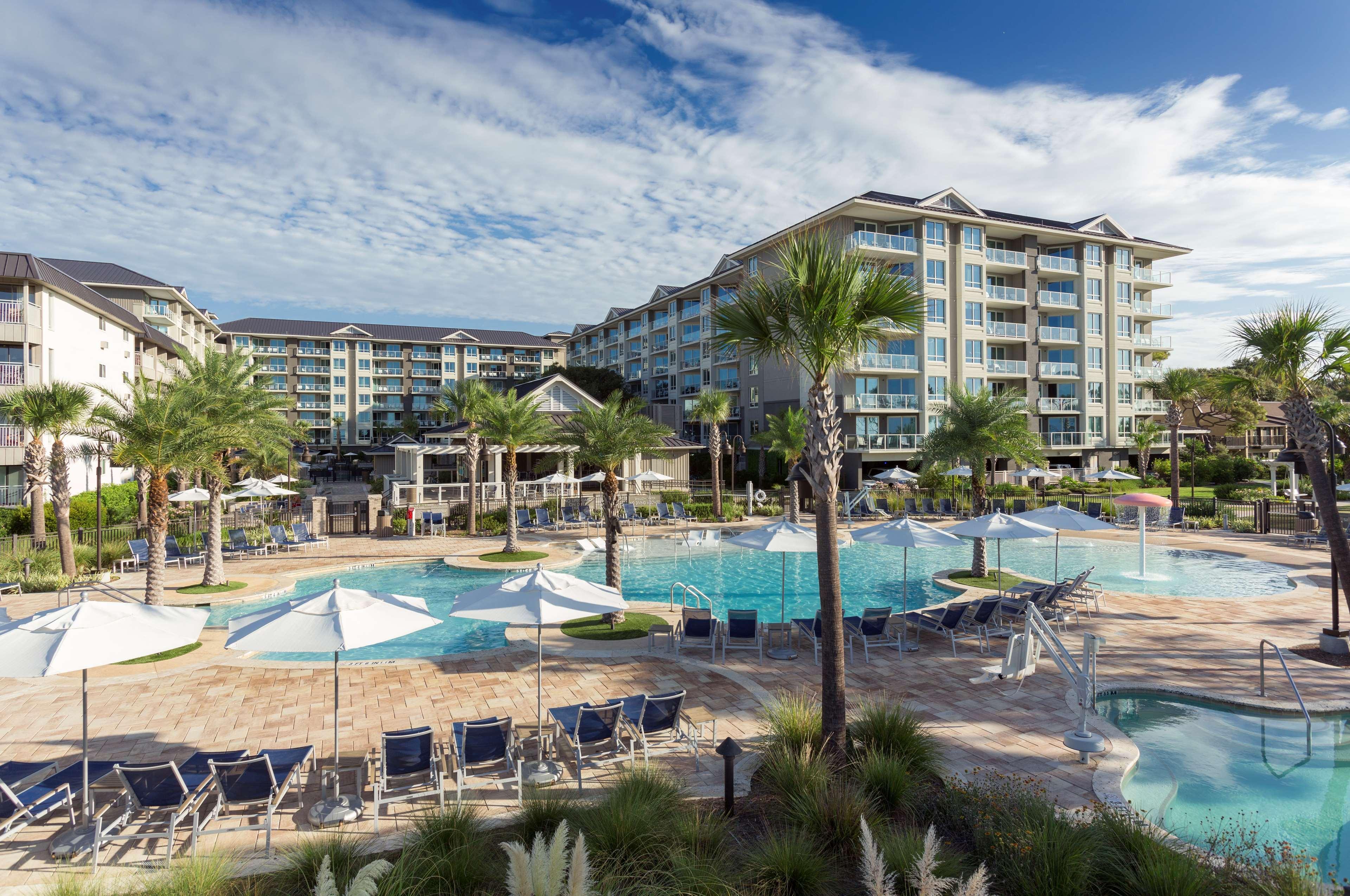 Hilton Grand Vacations Club Ocean Oak Resort Hilton Head Хилтон-Хед-Айленд Экстерьер фото