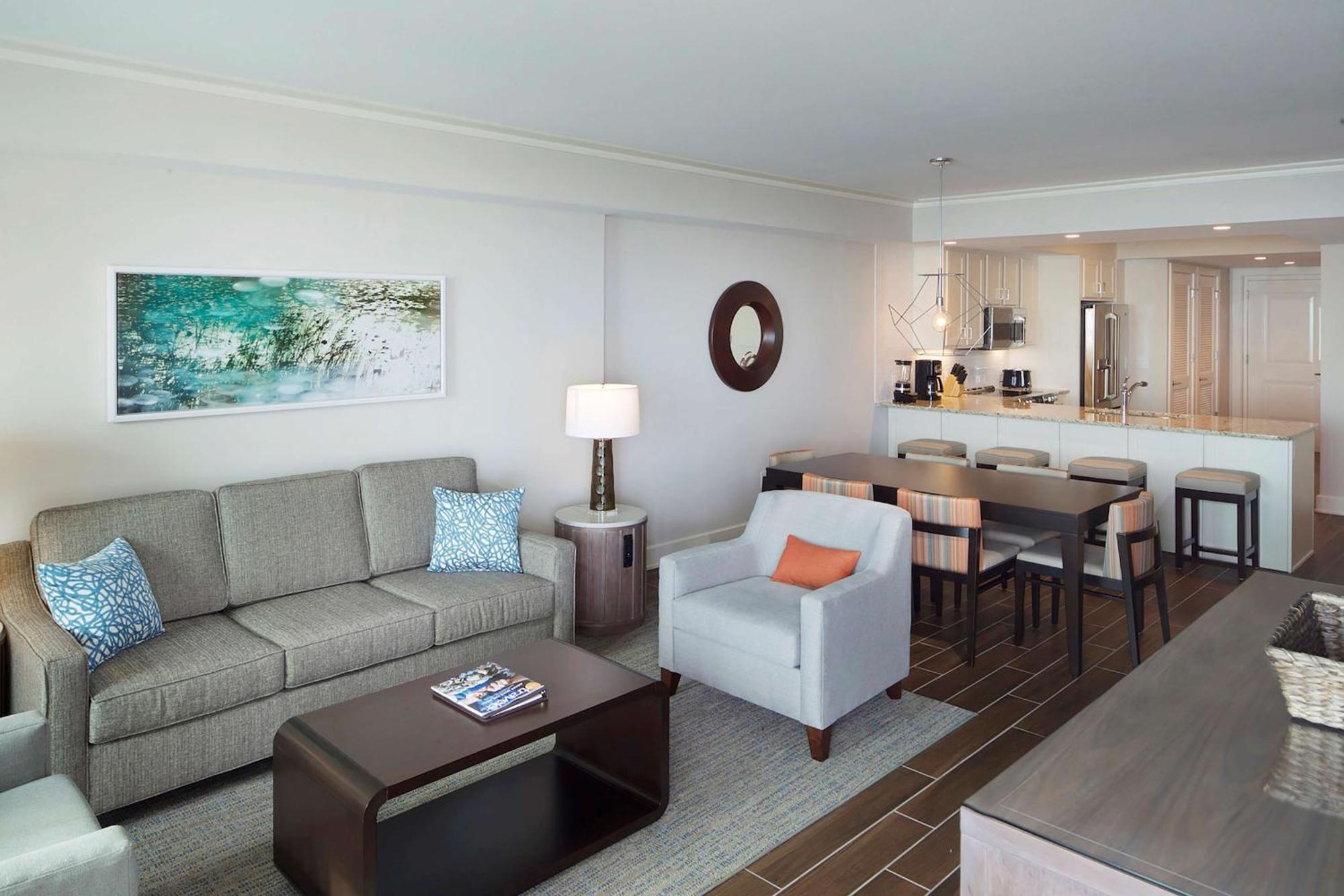 Hilton Grand Vacations Club Ocean Oak Resort Hilton Head Хилтон-Хед-Айленд Экстерьер фото
