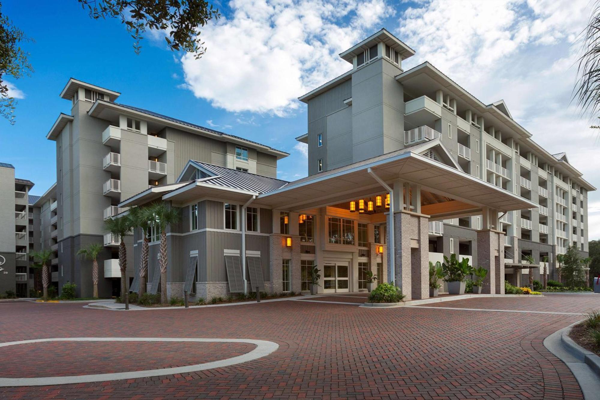 Hilton Grand Vacations Club Ocean Oak Resort Hilton Head Хилтон-Хед-Айленд Экстерьер фото