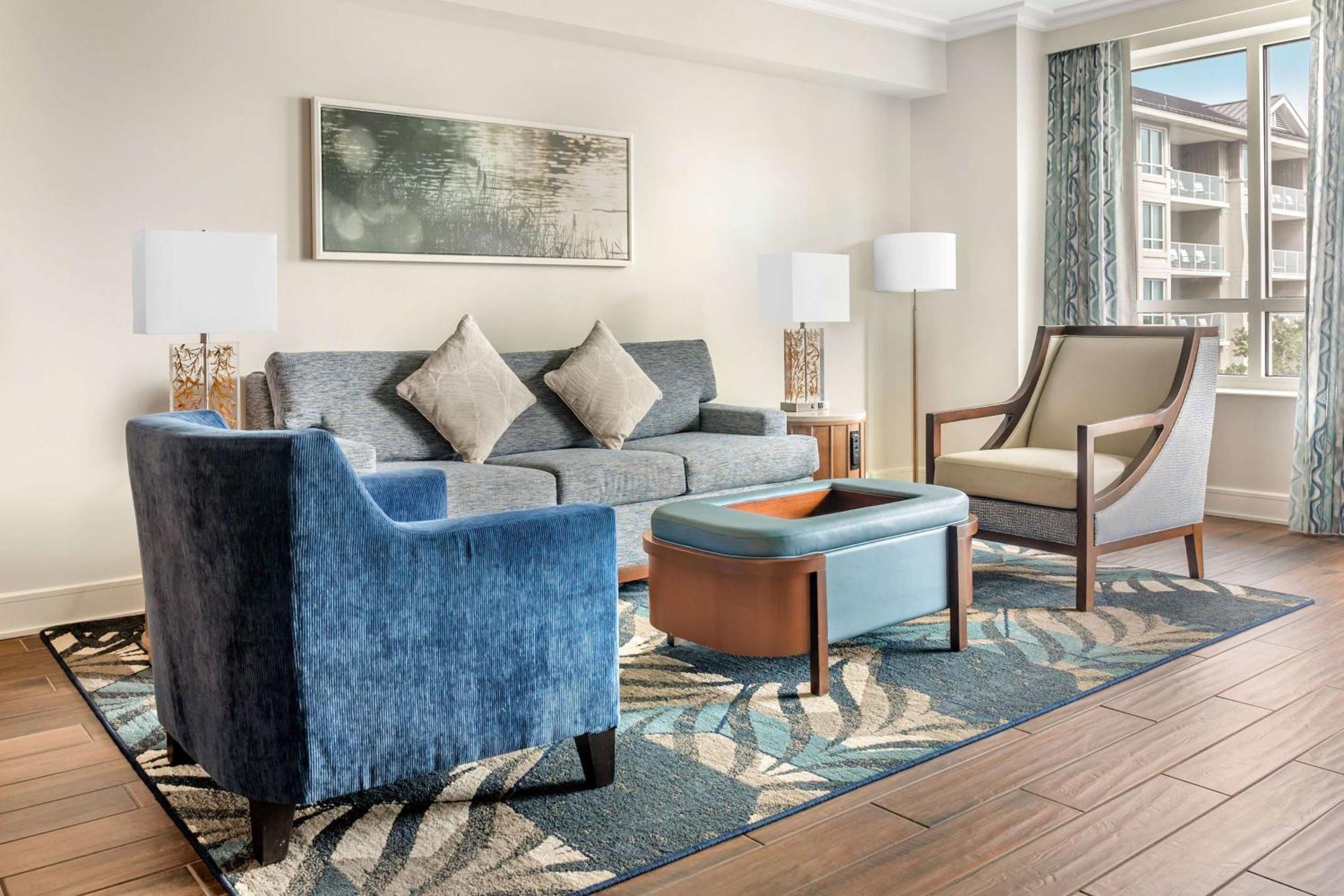 Hilton Grand Vacations Club Ocean Oak Resort Hilton Head Хилтон-Хед-Айленд Экстерьер фото